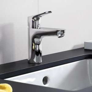 купить Hansgrohe 31517000 Focus немецкие смесители для раковины 100 однорычажный без сливного набора недорого