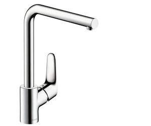 купить Hansgrohe 31817000 Focus Смеситель для кухни однорычажный с поворотным изливом цвет хром недорого