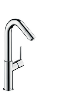 купить Hansgrohe 32055000 Talis Смеситель для раковины однорычажный с поворотным изливом недорого