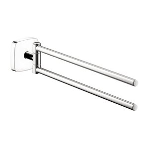 купить Hansgrohe 41512000 PuraVidа Полотенцедержатель двойной недорого