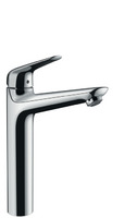 Hansgrohe 71123000 Смеситель для Умывальника Высокий Novus  230 однорычажный со сливным гарнитуром