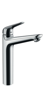 купить Hansgrohe 71123000 Смеситель для Умывальника Высокий Novus  230 однорычажный со сливным гарнитуром недорого