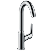 Hansgrohe 71126000 Novus Смеситель над Раковиной высокий однорычажный 240 мм поворотный излив 120°