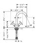 Hansgrohe 71270000 Logis Classic Смеситель для раковины