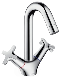 купить Hansgrohe 71271000 Logis двух вентельный смеситель  на раковину недорого