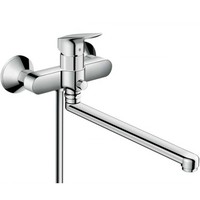 Hansgrohe 71402000 Logis для Ванны смеситель с длинным изливом купить Украина отзывы