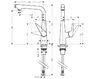 Смеситель для кухни с Кнопкой Hansgrohe 72820000 Talis Select S