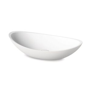 купить Умивальник накладний PAA Felice, Silkstone, без переливу, 69х37,5, Matte White (IFES_00) недорого