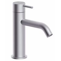 Змішувач для умивальника Paffoni Inox Tech, без донного клапана, Steel (INOX071AC)