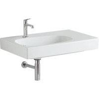 KERAMAG 123675 Citterio Раковина с полочкой левая 75*50 см 