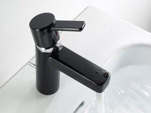 купить KLUDI ZENTA 382508675 однорычажный смеситель для раковины черный/хром недорого