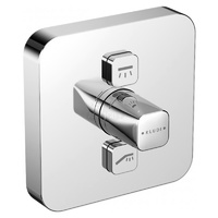 Смеситель Kludi Push 386110538 для душа скрытого монтажа с термостатом