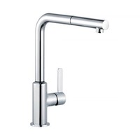 KLUDI L-INE S 408510575 Однорычажный кухонный смеситель с выдвижным изливом