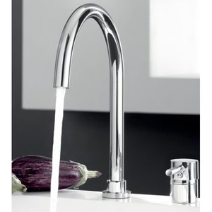 купить KLUDI L-INE 428530577 кухонный смеситель для монтажа на 2 отверстия недорого