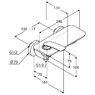 KLUDI 527109175 BALANCE однорычажный смеситель для душа защищен от обратного тока воды белый/хром DN 15