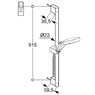 Kludi 6574005-00 Душевой гарнитур A-QA 3S 900 мм 6574005