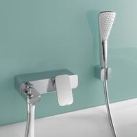 KLUDI 494450575 E2 Однорычажный смеситель для ванны и душа хром