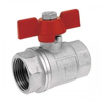 FERRO KMS2 Шаровый кран с бабочкой 3/4" STANDARD