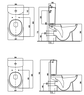 KOLO M39045000 Унитаз безободковый Nova Pro компакт с крышкой Soft Close