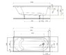 Kolo XWP137000N Opal Plus XWP1370 Ванна Акрилова без ніжок