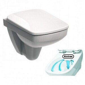 купить KOLO M39018 Унитаз подвесной NOVA PRO с крышкой Soft close недорого