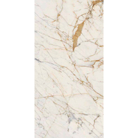 Керамограніт крупноформатний Marazzi Grande Marble Look Golden White Lux Rett 120X278, 6 мм (M71D)