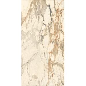 купить Керамогранітна плита для стільниць Marazzi Grande Marble Look Calacatta Vena Vecchia Lux Faccia A W/Mesh 162х324 12 мм (M937) недорого