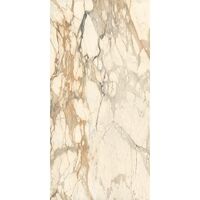 Керамогранітна плита для стільниць Marazzi Grande Marble Look Calacatta Vena Vecchia Lux Faccia B W/Mesh 162х324 12 мм (M939)