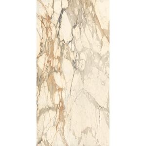 купить Керамогранітна плита для стільниць Marazzi Grande Marble Look Calacatta Vena Vecchia Lux Faccia B W/Mesh 162х324 12 мм (M939) недорого