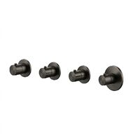 Термостат для душу/ванни Paffoni Modular Box 3 функції, Brushed Black Nickel (MDE019NKNSP)