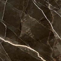 Керамограніт крупноформатний Marazzi Grande Marble Look Calacatta Black 120x120 6mm Lux Rett (MEN5)