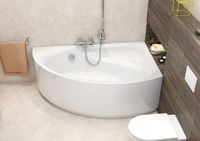 CERSANIT MEZA 160x100 R Ванна Акриловая Асимметричная