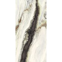 Керамограніт крупноформатний GranitiFiandre Marmi Maximum Panda White Maximum 300х150 Glint 6 мм (MMG29061530)