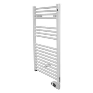 купить Полотенцесушитель електричний Zehnder Aura 1226х500мм, 750 Вт, білий (PBEZ-120-50-MQ) недорого