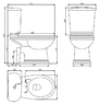 Компакт Primera 8190016 Antique + кришка soft-close