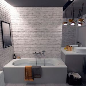 купить Ванна акрилова Pool Spa Lena 160х70 біла (PWP1910ZD000000) недорого