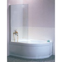 Шторка для ванни ROSA 140 EVSK-1 75 L TRANSPARENT