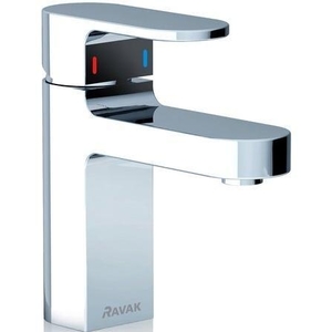 купить RAVAK X070041 Chrome Змішувач для умивальника з вікриванням стоку CR 012.00 недорого