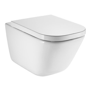 купить Roca A34H47C000 Подвесной унитаз Gap Clean Rim с сиденьем Soft Clousing недорого