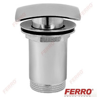 FERRO S284 Quadro Сливной кран  хром