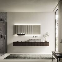 Дзеркало ARBI BOHEME з LED підсвічуванням H612 L1200 профіль INOX (S978INX)