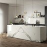 Керамогранітна плита для стільниць Sapien Stone Calacatta Statuario 4d Cashmere 320х160 12mm (SSC3216507G)