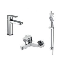 STEINBERG Triple One Set 111 1111 Смесителей Комплект для ванной комнаты Акцыонный (1111000 + 1111150 + 1111600) 1111111