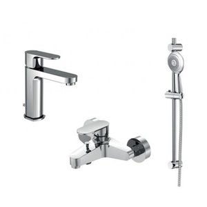 купить STEINBERG Triple One Set 111 1111 Смесителей Комплект для ванной комнаты Акцыонный (1111000 + 1111150 + 1111600) 1111111 недорого