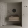 Умивальник підвісний Luxestone 110x40x50 см з керамограніту (Stonesink model8)