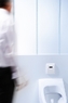 TECE 9242356 Панель смыва с инфракрасным датчиком для писсуара TECE Planus Urinal 6 V Batterie Белая глянцевая