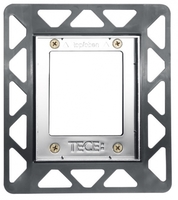 TECE 9242646 Монтажная рамка для установки панелей TECE Loop/Square на уровне стены Белая