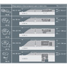 TECE 601251 Верхняя часть quadratum матовая 1200 мм Декоративная решетка