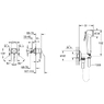 UA111197000 Grohe Готовий комплект для гігієнічного душу Essence з Tempesta-F