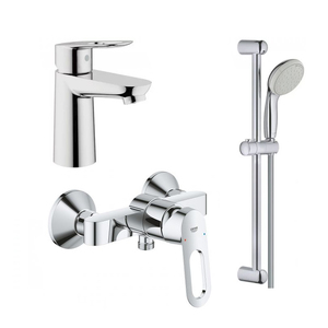 купить Комплект змішувачів для ванної кімнати Grohe BauLoop New, хром (UA123220S1) недорого